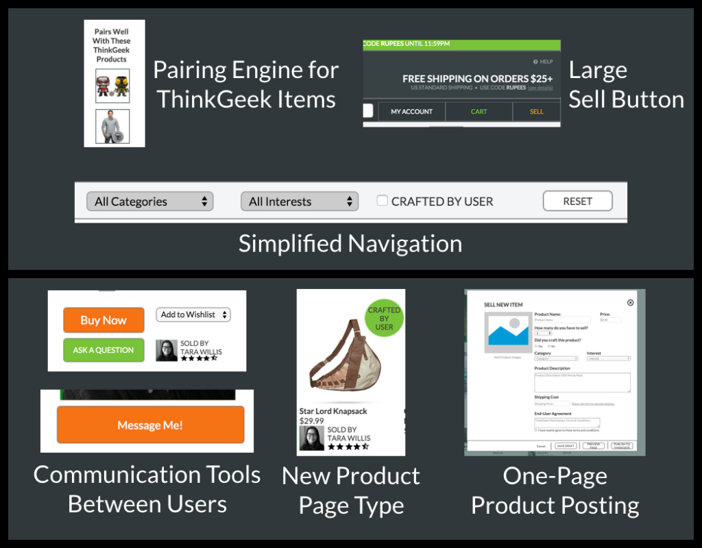 Design Additions & Changes