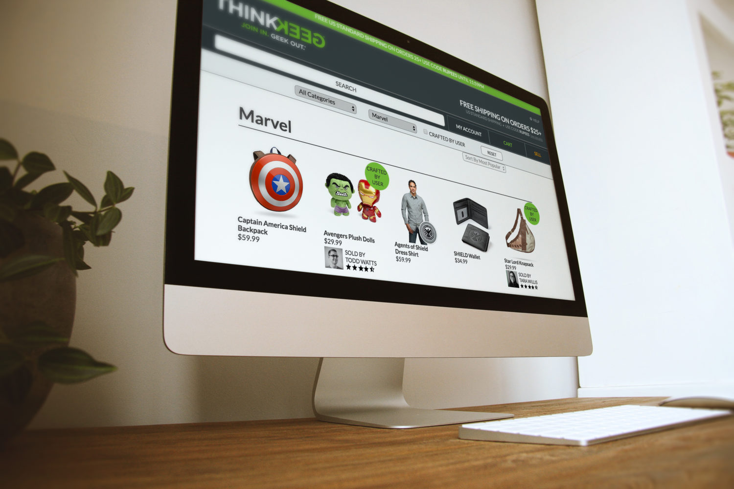 ThinkGeek E-Commerce Platform Redesign